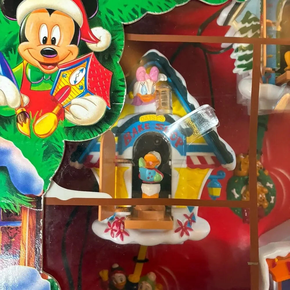 Mr. Christmas 1993 Vintage Mickey's Clock Shop Animated New In Box